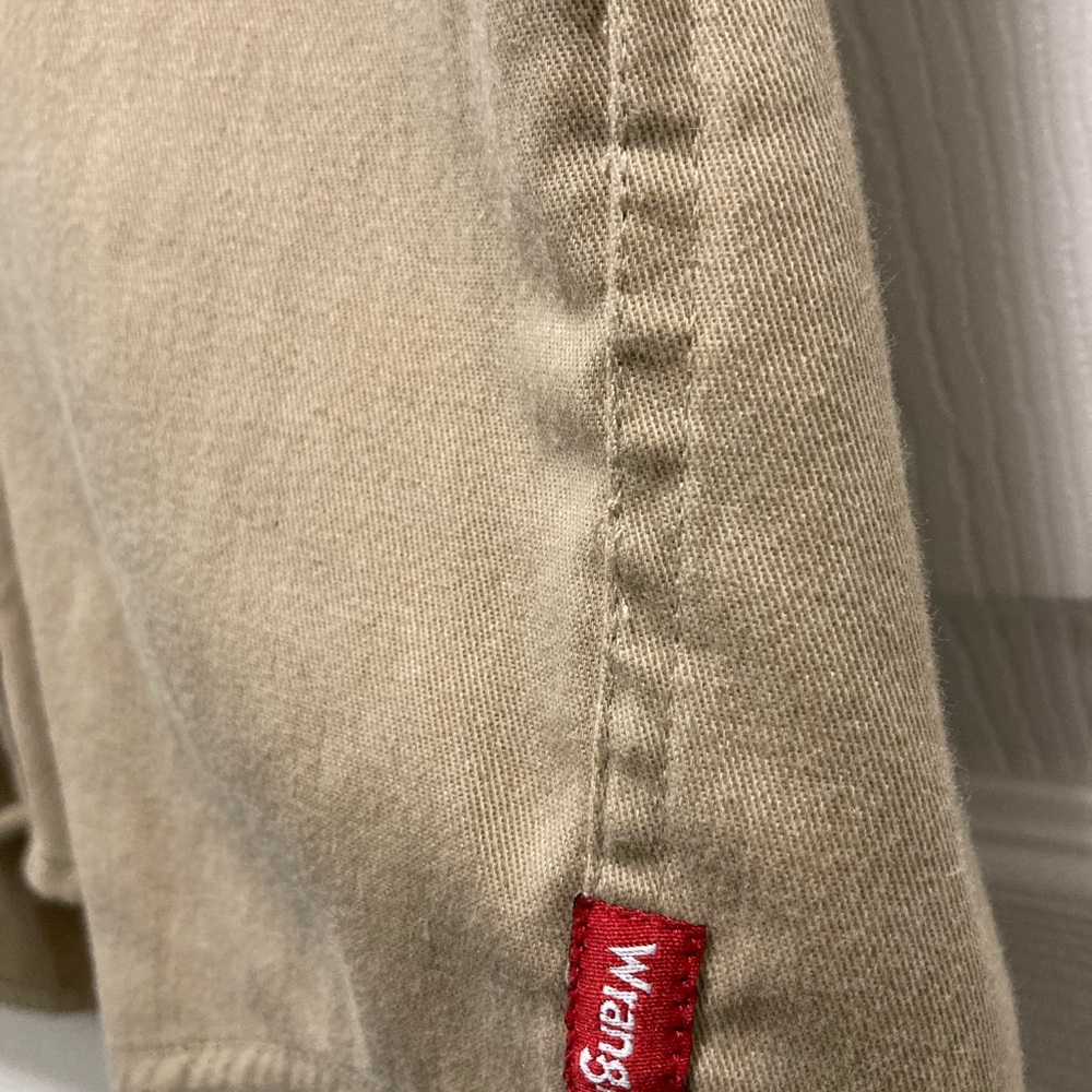 Wrangler Tan Casual Button Down Shirt - Picture 6 of 9